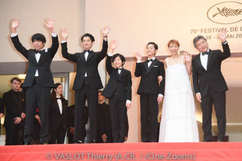 Yuji Sakamoto, Eita Nagayama, Hinata Hiiragi,  Kurokawa Soya, Sakura Ando, Hirokazu Kore-eda