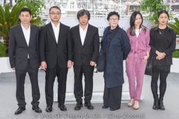Liu Xianhui, Maeda Yoshitaka, Wang Bing, Dominique Auvray, Bingyuan Xu, Liyo Gong 