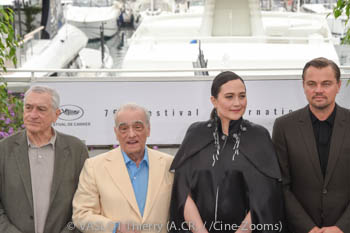 Robert de Niro, Martin Scorsese, Lily Gladstone, Leonardo DiCaprio