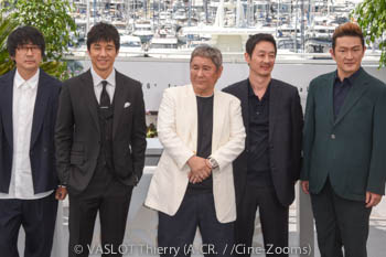 Nao Ōmori, Hidetoshi Nishijima, Takeshi Kitano, Ryō Kase, Nakamura Shidō II 