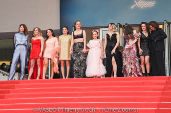Priscilla Bertin, Andréa Bescond, Léa Gorla, Malou Khebizi, Agathe Riedinger, Ashley Romano, Kilia Fernane, Alexandra Noisier, Idir Azougli, Judith Nora 