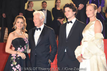 Alejandra Silva, Richard Gere, Homer James Jigme Gere, Uma Thurman