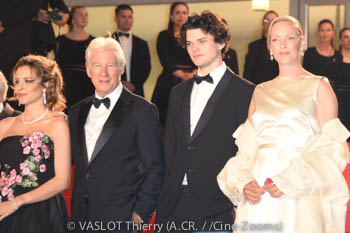 Alejandra Silva, Richard Gere, Homer James Jigme Gere, Uma Thurman