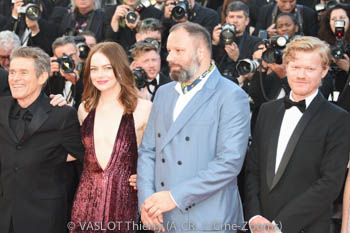 Willem Dafoe, Emma Stone, Yorgos Lanthimos, Jesse Plemons, Margaret Qualley