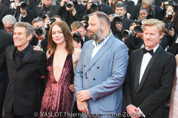 Willem Dafoe, Emma Stone, Yorgos Lanthimos, Jesse Plemons, Margaret Qualley