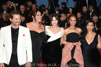 Edgar Ramirez, Karla Sofia Gascon, Selena Gomez, Zoe Saldana, Adriana Paz