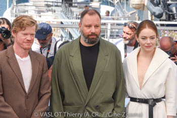 Jesse Plemons, Yorgos Lanthimos, Emma Stone