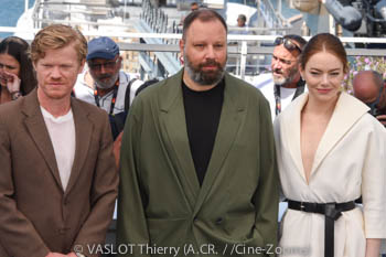 Jesse Plemons, Yorgos Lanthimos, Emma Stone