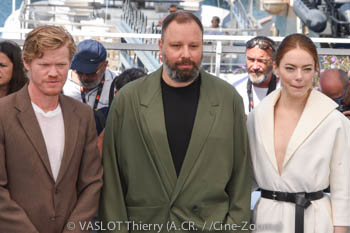 Jesse Plemons, Yorgos Lanthimos, Emma Stone