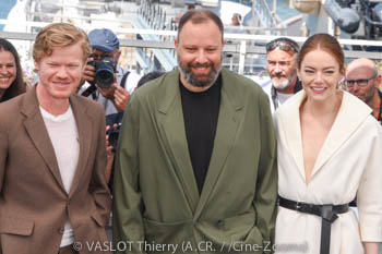 Jesse Plemons, Yorgos Lanthimos, Emma Stone