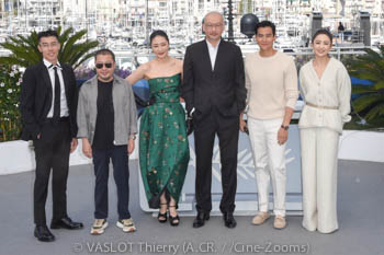 Zhou You, Jia Zhangke, Liang Jing, Guan Hu, Eddie Li, Tong Liya