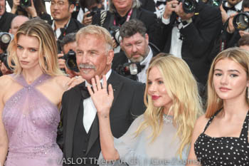 Abbey Lee Kershaw, Kevin Costner, Sienna Miller, Georgia MacPhail 