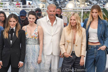 Isabelle Fuhrman, Ella Hunt, Kevin Costner, Sienna Miller, Abbey Lee Kershaw 