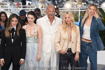 Isabelle Fuhrman, Ella Hunt, Kevin Costner, Sienna Miller, Abbey Lee Kershaw 