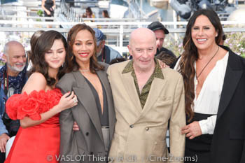 Selena Gomez, Zoe Saldana, Jacques Audiard, Karla Sofía Gascón 