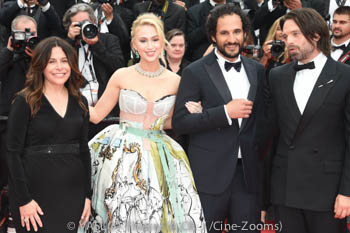 Amy Baer, Maria Bakalova, Ali Abbasi, Sebastian Stan