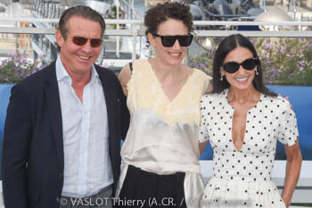 Dennis Quaid, Coralie Fargeat, Demi Moore