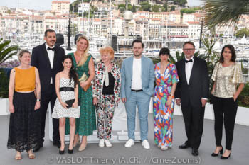 Elodie Vaulay, Mohamed Ameur, Halima Hocine, Sophie Axus, Claire Simon, Vincent Cardoso, Morgane Lecompte, Bertrand Quinet and Estelle Lavault 