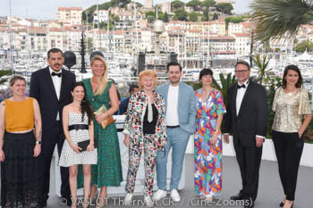 Elodie Vaulay, Mohamed Ameur, Halima Hocine, Sophie Axus, Claire Simon, Vincent Cardoso, Morgane Lecompte, Bertrand Quinet and Estelle Lavault 