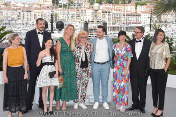 Elodie Vaulay, Mohamed Ameur, Halima Hocine, Sophie Axus, Claire Simon, Vincent Cardoso, Morgane Lecompte, Bertrand Quinet and Estelle Lavault 