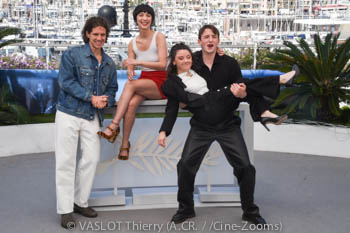 Abraham Wapler, Mathilde Auneveux, Lauréna Thellier, Florian Lesieur 