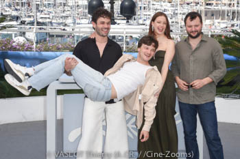 Adib Cheikhi, Gabriel Washer, Héloïse Janjaud, Léon Plazol 