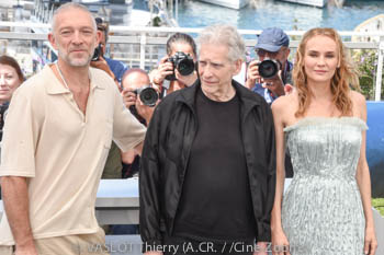 Vincent Cassel, David Cronenberg, Diane Kruger