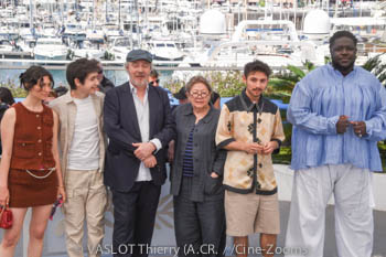 Salome Rose Stein, Milo Machado-Graner, Arnaud Desplechin, Françoise Lebrun, Sam Chemoul, Salif Ciss