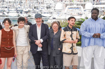 Salome Rose Stein, Milo Machado-Graner, Arnaud Desplechin, Françoise Lebrun, Sam Chemoul, Salif Ciss