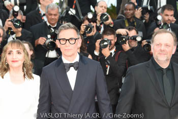 Dominique Blanc, Michel Hazanavicius, Grégory Gadebois