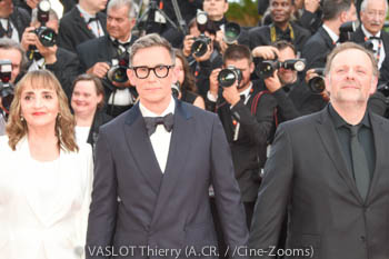 Dominique Blanc, Michel Hazanavicius, Grégory Gadebois