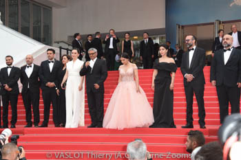 Jean-Christophe Simon, Amin Sadraei, Mahsa Rostami, Mohammad Rasoulof avec les photos de Missagh Zareh et Soheila Golestani, Setareh Maleki, Mani Tilgner, Rozita Hendijanian