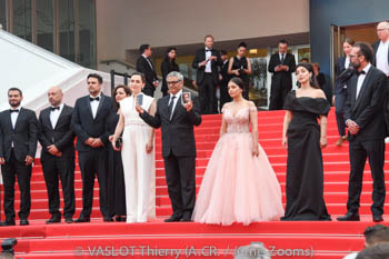 Jean-Christophe Simon, Amin Sadraei, Mahsa Rostami, Mohammad Rasoulof avec les photos de Missagh Zareh et Soheila Golestani, Setareh Maleki, Mani Tilgner, Rozita Hendijanian