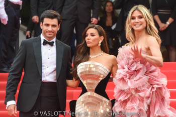 Carlos Sainz Jr, Eva Longoria, Heidi Klum