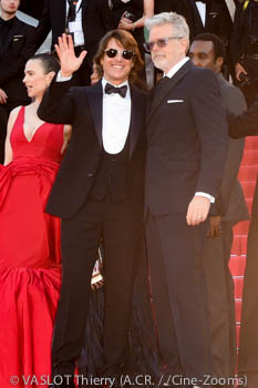 Hayley Atwell, Tom Cruise, Christopher McQuarrie