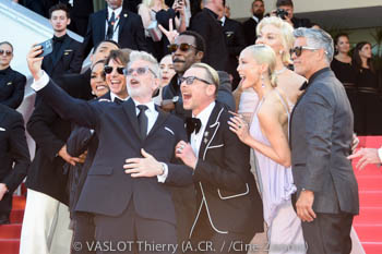 Hayley Atwell, Tom Cruise, Christopher McQuarrieEddie Hamilton, Greg Tarzan Davis, Hayley Atwell, Angela Bassett, Tramell Tillman, Tom Cruise, Christopher McQuarrie, Simon Pegg, Pom Klementieff, Hannah Waddingham, Esai Morales