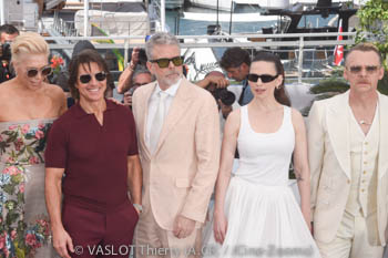 Hannah Waddingham, Tom Cuise, Christopher Mcquarrie, Hayley Atwell, Simon Pegg