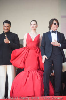 Greg Tarzan Davis, Hayley Atwell, Tom Cruise