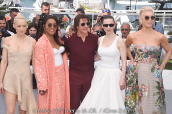 Pom Klementieff, Angela Bassett, Tom Cruise, Hayley Atwell, Hannah Waddingham