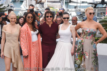 Pom Klementieff, Angela Bassett, Tom Cruise, Hayley Atwell, Hannah Waddingham