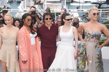 Pom Klementieff, Angela Bassett, Tom Cruise, Hayley Atwell, Hannah Waddingham