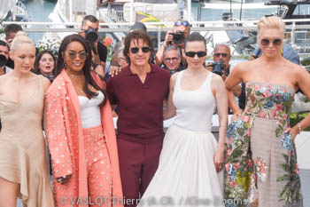 Pom Klementieff, Angela Bassett, Tom Cruise, Hayley Atwell, Hannah Waddingham