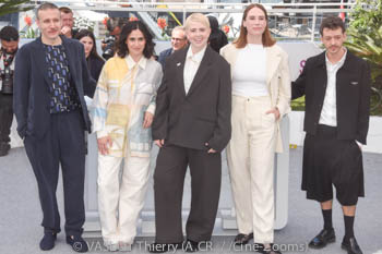 Roberto Minervini, Louise Courvoisier, Molly Manning Walker, Vanja Kaludjercic,  Nahuel Pérez Biscayart