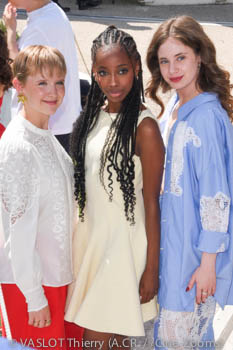 Janaïna Halloy Fokan, Lucie Laruelle, Babette Verbeek