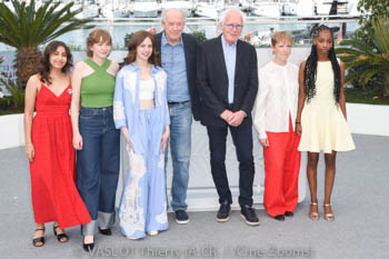 Samia Hilmi, Elsa Houben, Babette Verbeek, Luc Dardenne, Jean-Pierre Dardenne, Janaïna Halloy, Lucie Laruelle