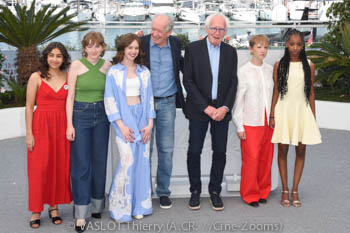 Samia Hilmi, Elsa Houben, Babette Verbeek, Luc Dardenne, Jean-Pierre Dardenne, Janaïna Halloy, Lucie Laruelle