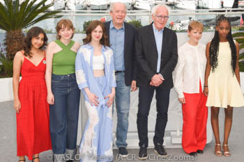 Samia Hilmi, Elsa Houben, Babette Verbeek, Luc Dardenne, Jean-Pierre Dardenne, Janaïna Halloy, Lucie Laruelle