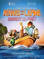 RENARD ET LAPINE SAUVENT LA FORET