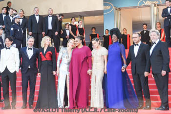 Chang Chen, Denis Villeneuve, Cate Blanchett, Léa Seydoux, Ava DuVernay, Kristen Stewart, Khadja Nin, Andrey Zvyagintsev,  Robert Guediguian