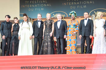 Chang Chen, Kristen Stewart, Khadja Nin, Denis Villeneuve, Cate Blanchett, Robert Guediguian, Ana Duvernay, Andrey Zvyagintsev, Léa Seydoux